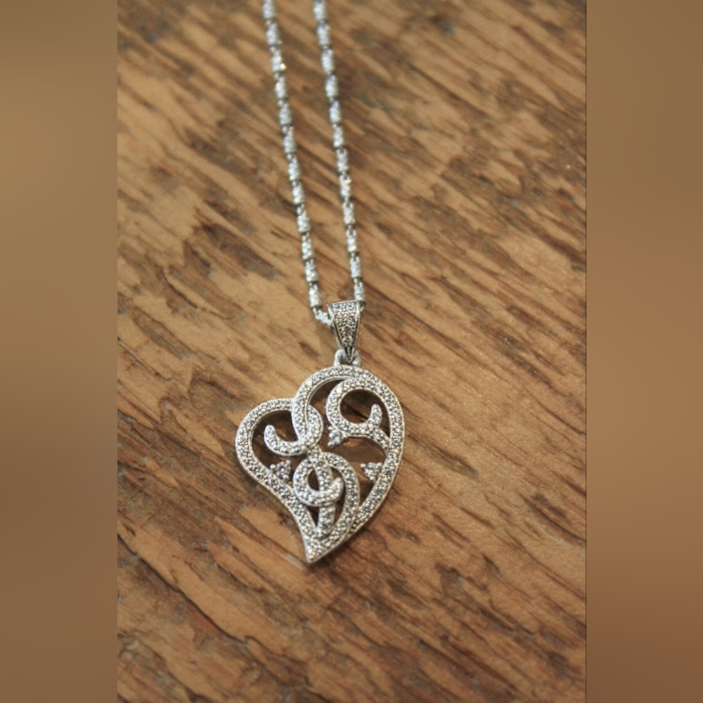 Heart Crystal Necklace